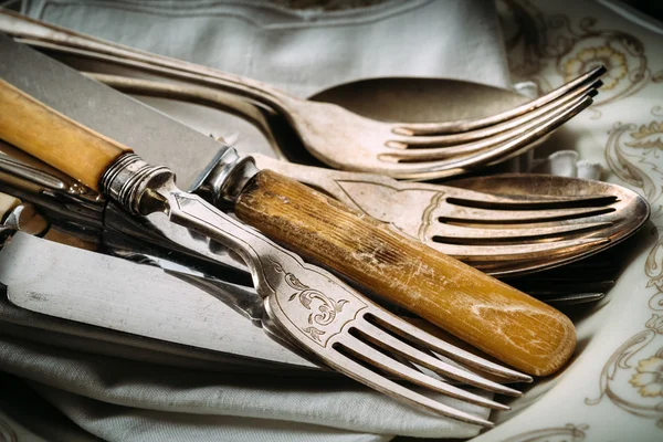 Vecchi utensili da cucina — Foto Stock