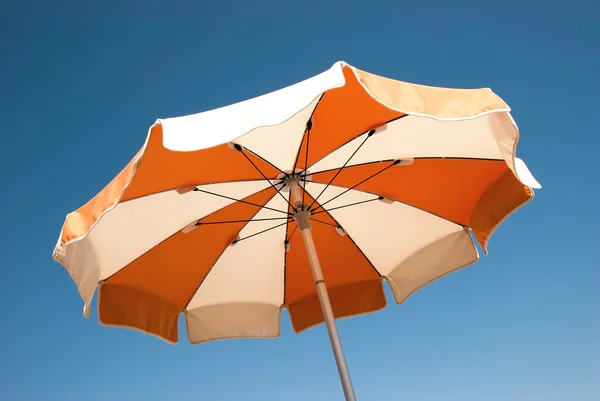 Red and white Parasol — Stock Photo, Image
