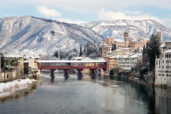 Gamla bron i Italien — Stockfoto