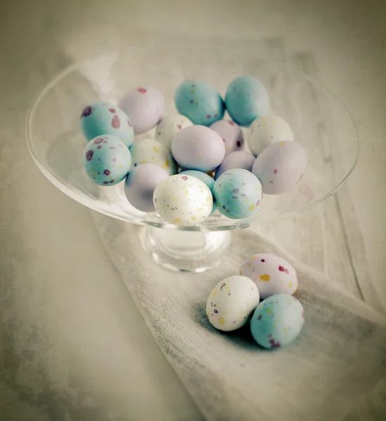 Uova decorate Pasqua — Foto Stock