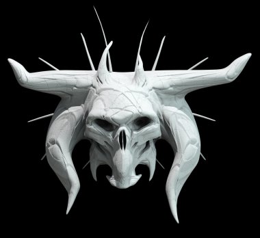 Canavar kafatası tasarımı