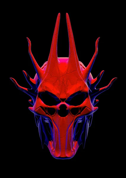 Diseño de cráneo de monstruo — Foto de Stock
