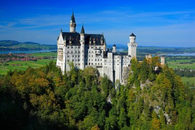Bavyera ünlü neuschwanstein Şatosu