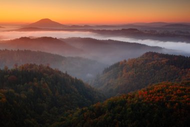 valley of Bohemian Switzerland park