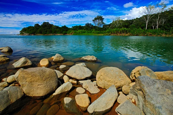 Beautiful river landscape — Stock Photo, Image