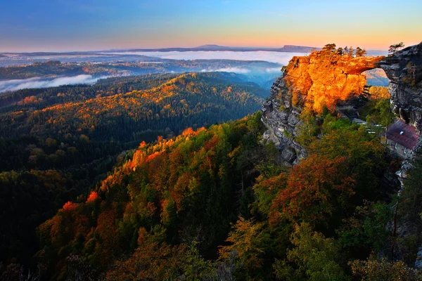 Parco della Svizzera Boema — Foto Stock