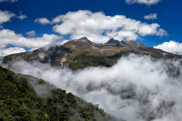 Pichincha Volcano Clear Day High Mountain Ecuador Pichincha 4794 Hill — 스톡 사진