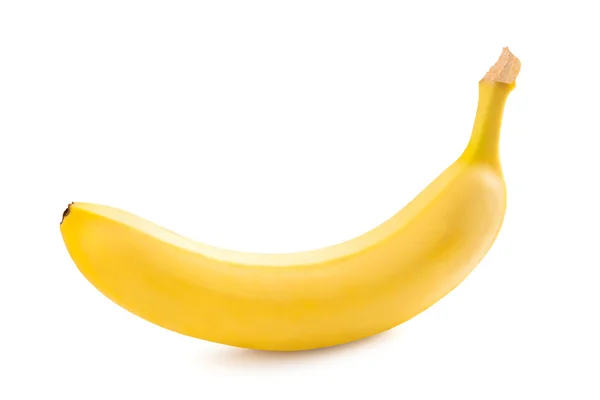 Банан изолирован на белом фоне — стоковое фото