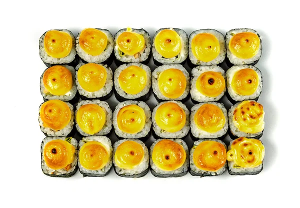 karides ile pişmiş rulo