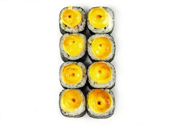 karides ile pişmiş rulo