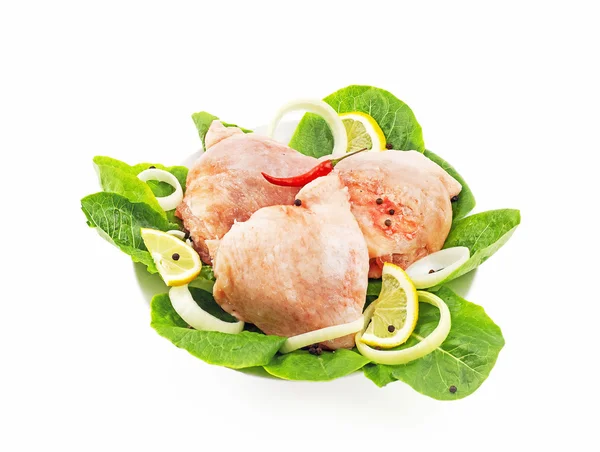 marul ile soğutulmuş kalça