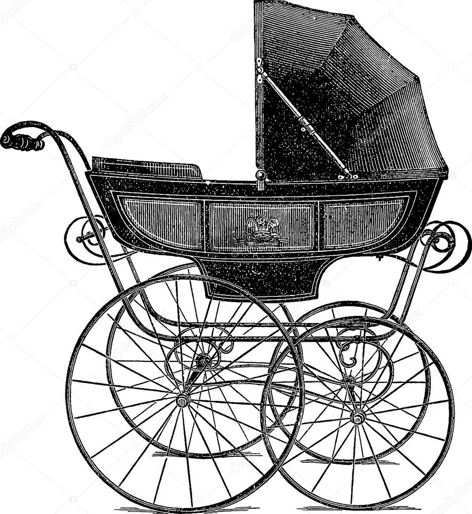 baby carriage vintage