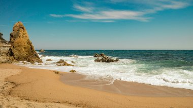 İspanyol sahil üzerinde şaşırtıcı görünümü