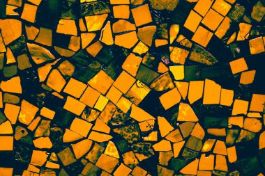 Duvar Dekorasyon renkli vintage seramik