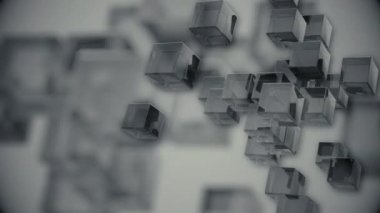 arka plan döndürme küpler renk Gümüş