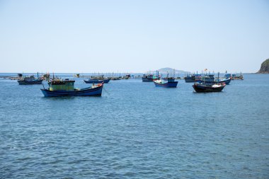 balıkçı tekneleri, Bay, Güney Çin Denizi