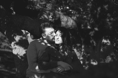 güzel bir çift aşık, açık