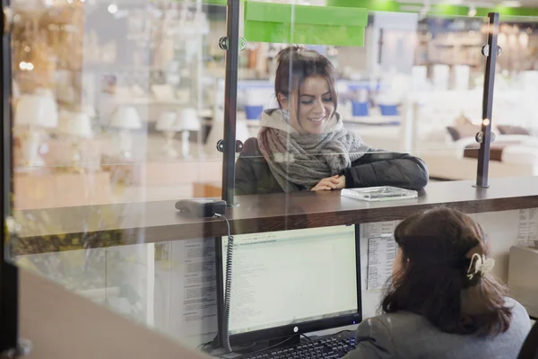 Üzleti, a kommunikáció és a call center-koncepció Jogdíjmentes Stock Képek