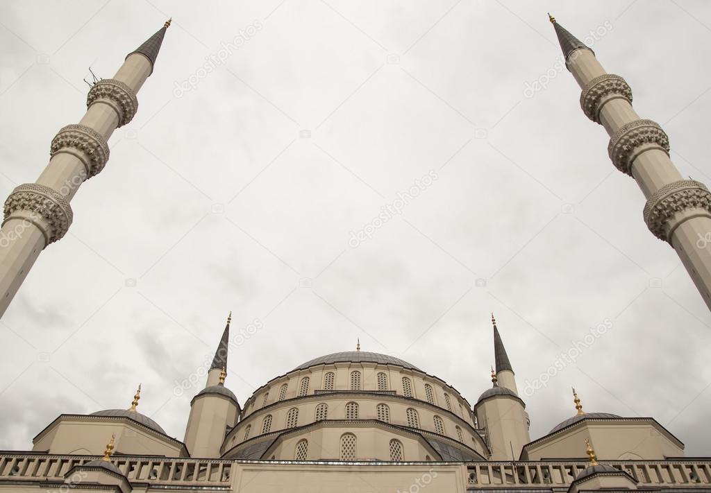 kocatepe mosque in Turkey