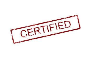 Beyaz arkaplanda izole edilmiş kırmızı grunge kauçuk damga