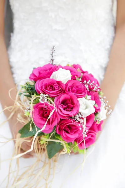 Belo Buquê Casamento Flores — Fotografia de Stock