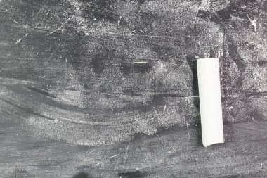 Tebeşir karatahtaya kazınmış. Metin ya da grafik tasarım eklemek için doku. Eğitim kavramı.