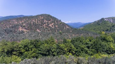 Dağların güzel manzarası