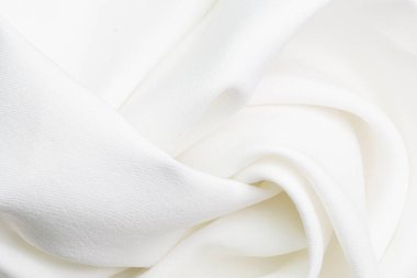 Tasarım için doğal kumaş dokusu. Çuval kumaş desenli. Arka plan için tuval. Görüntü yüzeysel alan derinliğine sahip. Beyaz tuval dokusu arkaplanı