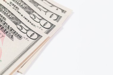 50 dolarlık makro shot.