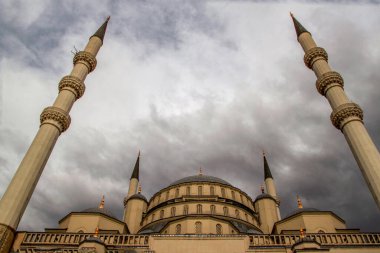 Ankara 'daki ünlü cami, hindi