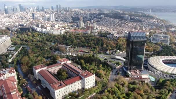 イスタンブール市の空中風景 — ストック動画