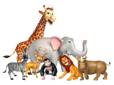 vahşi hayvan koleksiyonu