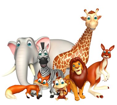 vahşi hayvan koleksiyonu