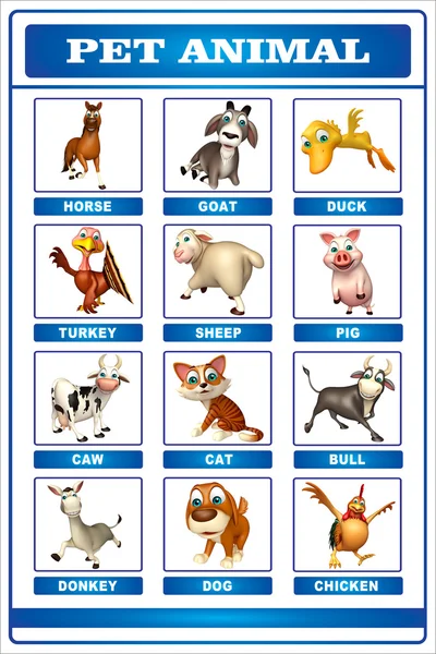 evde beslenen hayvan hayvan grafik