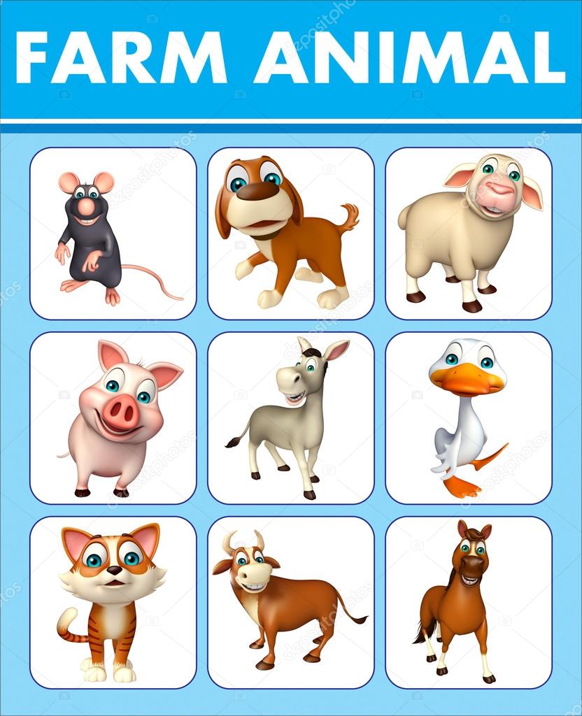 Farm animal chart Stock Photo by ©visible3dscience 102407074 Farm animal chart Stock Photo by ©visible3dscience 102407074