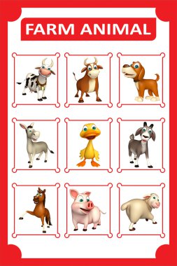 çiftlik hayvan grafik