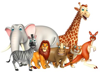 vahşi hayvan koleksiyonu