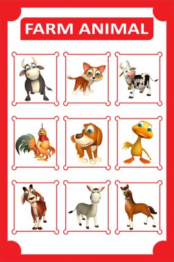 çiftlik hayvan grafik