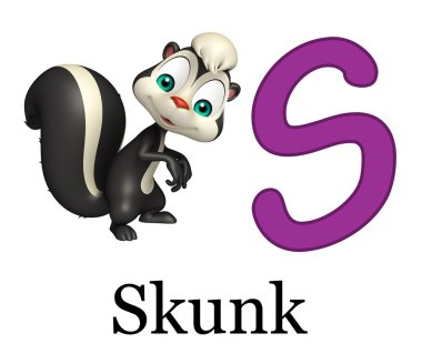 Alfabesi ile skunk