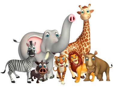 vahşi hayvan koleksiyonu