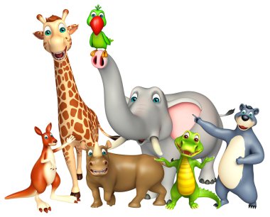 vahşi hayvan koleksiyonu