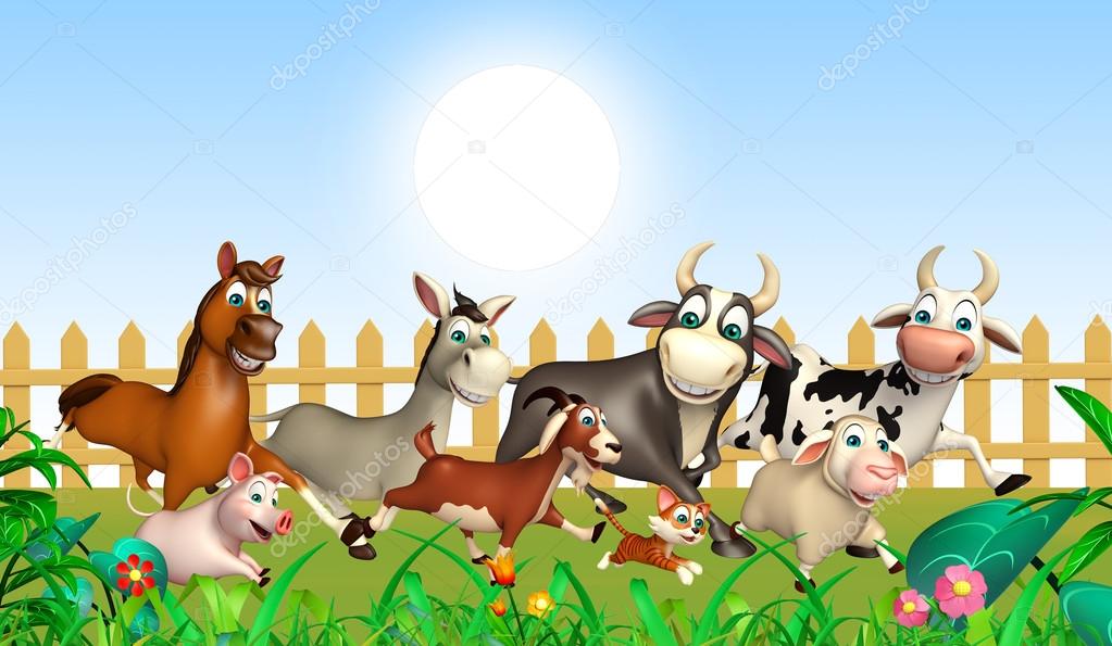 group of farm animal