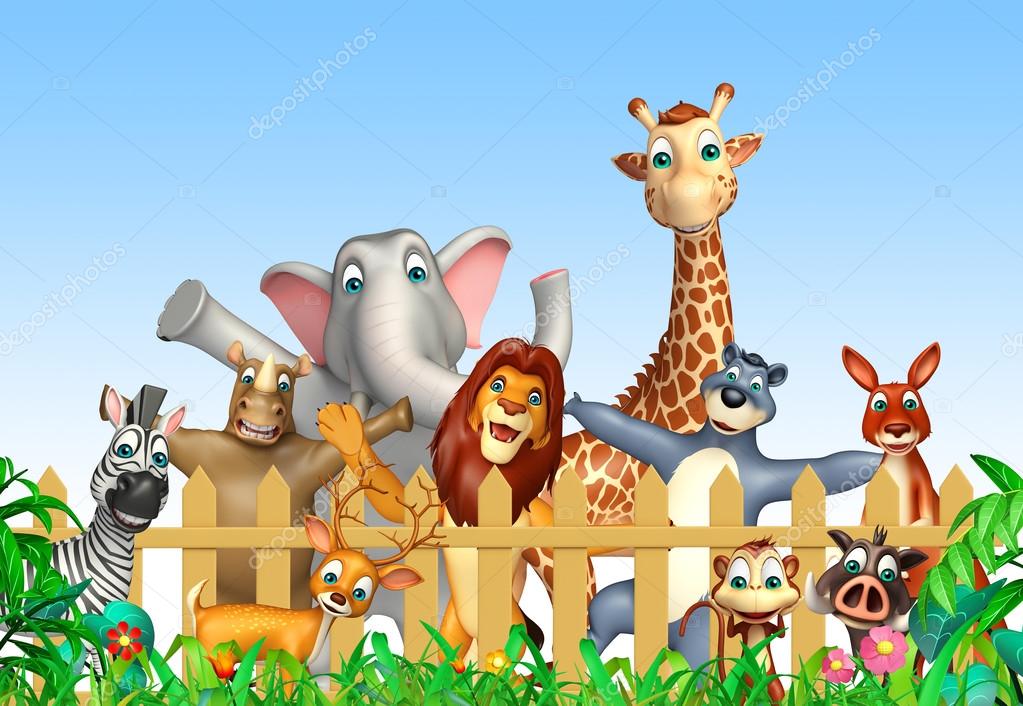 Group of wild animal Stock Photo by ©visible3dscience 102427620 Group of wild animal Stock Photo by ©visible3dscience 102427620