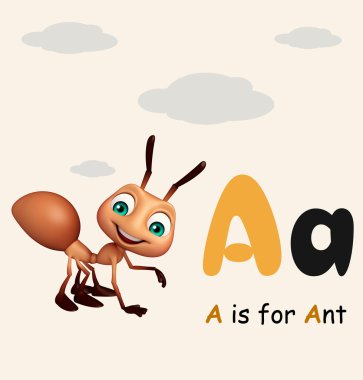 Alphabate ile karınca