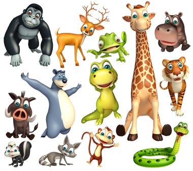 vahşi hayvan koleksiyonu