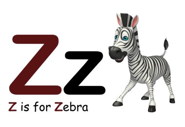 Alfabe ile Zebra