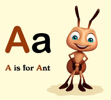 Alphabate ile karınca