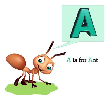 Alphabate ile karınca