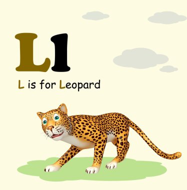 Leopar alfabesi ile