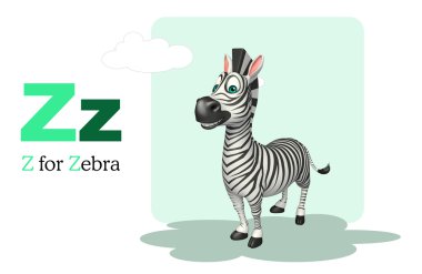 Alfabe ile Zebra